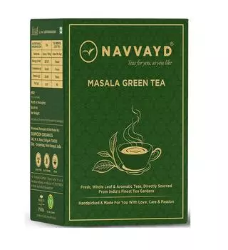 Зеленый чай Масала (100 г), Masala Green Tea, Navvayd