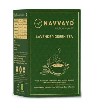 Зеленый чай с Лавандой (100 г), Lavender Green Tea, Navvayd