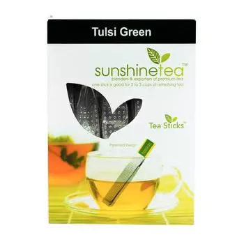 Зеленый чай с Тулси (10 пак), Tulsi Green, Sunshine Tea