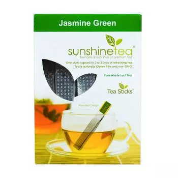 Зеленый чай с Жасмином (10 пак), Jasmine Green, Sunshine Tea