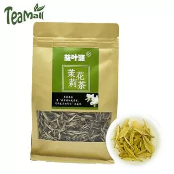 Зеленый чай Жасминовый чай Юньнаньский чай Маоцзянь типа Лучжоу 2023 года с цветочным ароматом жасмина 125 г 125g