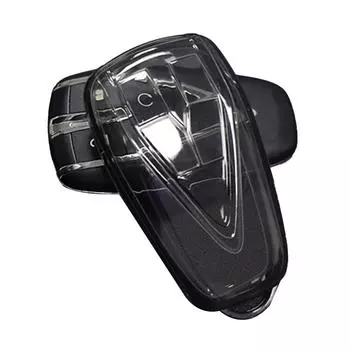 Зеленый износостойкий чехол для автомобильного ключа Changan UNIT UNIK CS PLUS CS PLUS полностью обернутый зеленый устойчивый к царапинам мягкий TPU TPU прозрачный