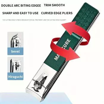 Зеленый маникюрный набор из 9 предметов с кожаным чехлом, профессиональные наборы инструментов для ухода за ногами и лицом, наборы для стрижки ногтей из нержавеющей стали, подарок