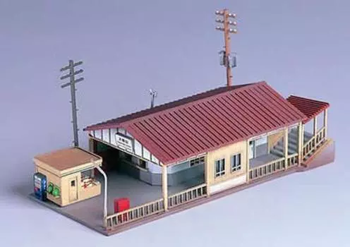 Зеленый Max N Gauge цветной маленький вокзал 2614 железнодорожные модели поставки