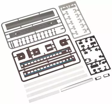 Зеленый Max N Gauge цветной слот 53 Тип коричневый с синим поясом 11042 Железнодорожная модель пассажирского вагона