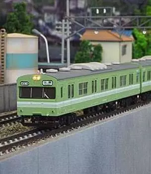 Зеленый Max N Gauge JR103 серии Kansai Type Okayama Color H04 набор для формирования с электроприводом 30255 модель поезда железной дороги / / 4-вагонный