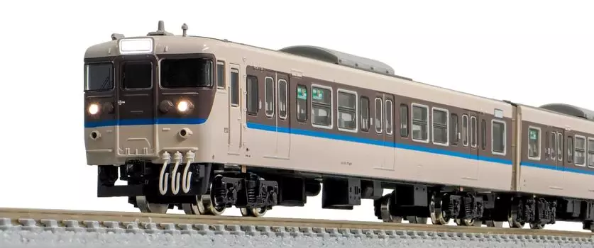 Зеленый Max N Gauge JR113 Series 7000 Series 40N Физическое совершенствование Car Hoshi F5 Formation Black Skirt Basic Formation Set with Power 31952 Railway