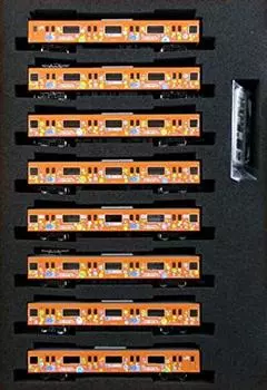 Зеленый Max N Gauge JR201 System Improved Car 10th Anniversary Formation Set 50619 Железнодорожная модель поезда ``ICOCA Wrapping 8 вагонов (с силой)