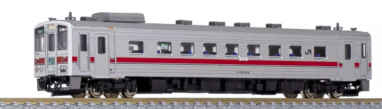 Зеленый Max N Gauge JR Hokkaido Kiha54 Type 500 Kushiro Car 31739 Железнодорожная модель поезда (Нет питания)