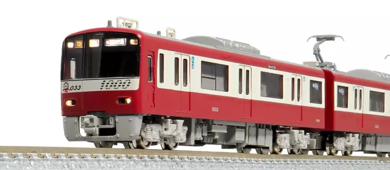 Зеленый Макс N Gauge Keikyu New 1000 Type Formation Set 31787 Железнодорожная модель поезда (Вторичное транспортное средство/Обновленное транспортное средство/Формирование 1033) 8-Автомобиль (С силой)