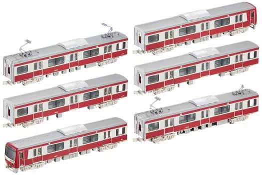 Зеленый Макс N Gauge Keikyu New 1000 Type 16th Edition 1601 Formation 6 Car Formation Set with Power 30787 Железнодорожная модель поезда