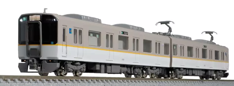 Зеленый Макс N Gauge Kintetsu 9020 Series Kyoto Nara Line Базовый набор с электроприводом 31967 Железнодорожная модель поезда 2-вагонный