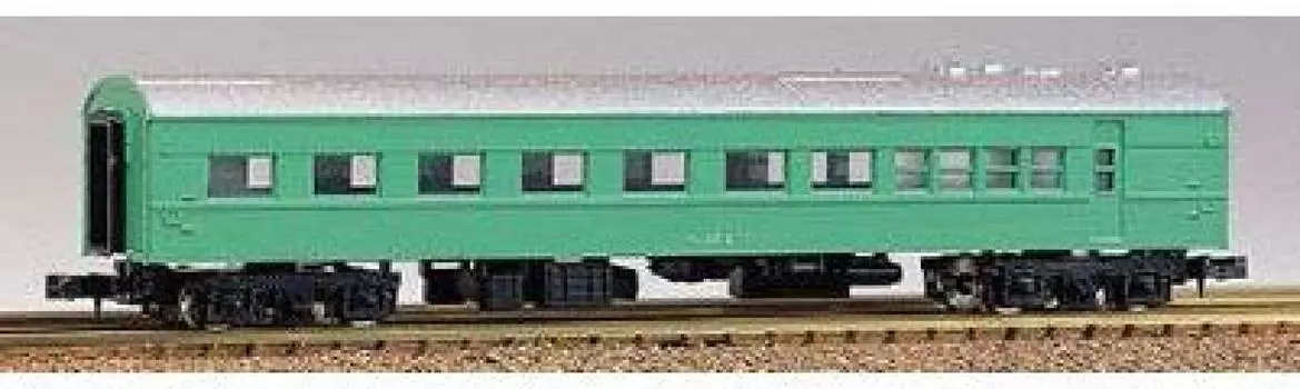 Зеленый Макс N Gauge Mashi35 Тип 146 Железнодорожная модель пассажирского вагона