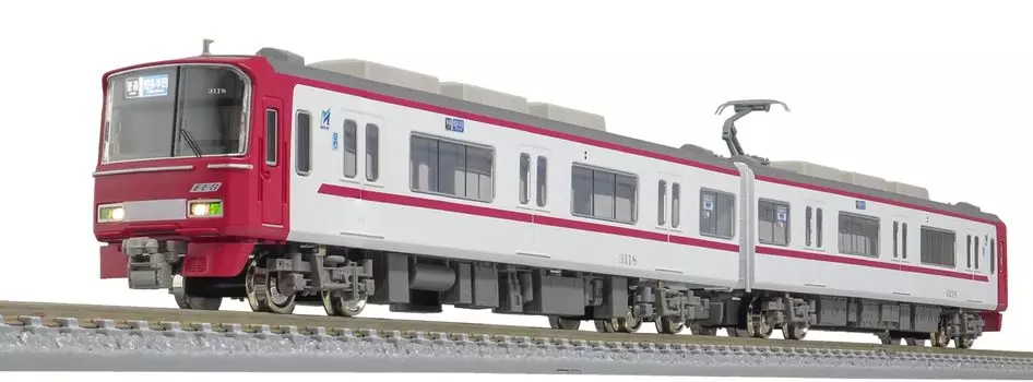 Зеленый Max N Gauge Meitetsu 3100 Series 2nd Edition, недавно окрашенный, 3118 Formation, дополнительный набор для формирования, 31721, модель железнодорожной железной дороги, 2 вагона (Нет питания)