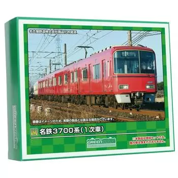 Зеленый Макс N Gauge Meitetsu 3700 Series 1st Edition Дополнительный набор из 4 вагонов Без двигателя 31906 Модель железной дороги поезд