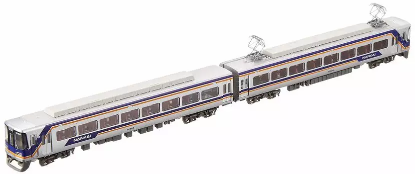 Зеленый Max N Gauge Nankai 10000 Series Current Logo Top Car Set No Power 30856 Железнодорожная модель поезда Покраска/Переходный 2-вагонный