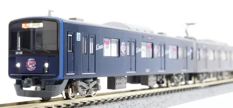 Зеленый Max N Gauge Seibu 20000 Series 20105 набор для формирования 50689 Железнодорожная модель поезда формирования/L-поезд 10-вагонный (с силой) синий