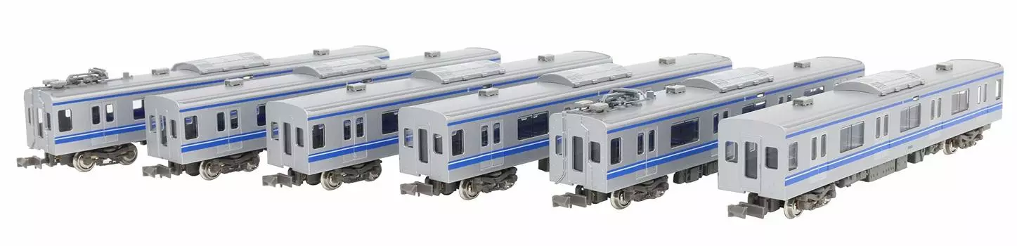 Зеленый Max N Gauge Seibu 20000 Series Ikebukuro 20102 Белый набор дополнительных промежуточных без питания 30970 Железнодорожная модель поезда Линия, формирование, огни, белый