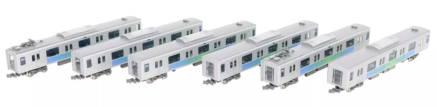 Зеленый Max N Gauge Seibu 30000 Series 30104 промежуточный вагон набор для дополнения 30996 железнодорожная модель поезда (Линия Икэбукуро, формирование) 6-вагонный (нет власти) жёлтый