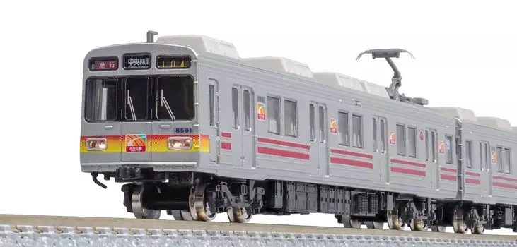 Зеленый Макс N Gauge Tokyu Corporation 8590 Series Set 31808 Железнодорожная модель поезда (Линия Оимати/Зона градации) 5-Автомобиль (с силой)