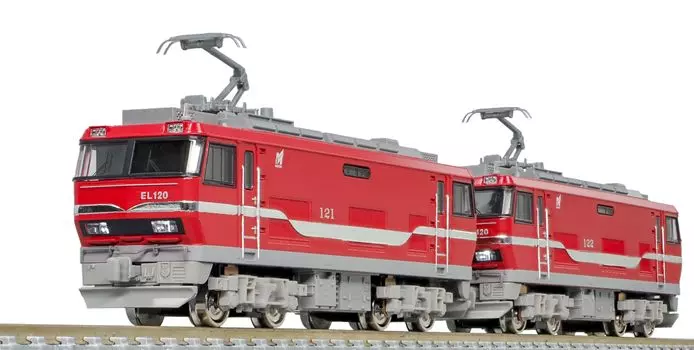 Зеленый Макс N калибр Meitetsu EL120 Тип электровоза Набор с питанием 31909 Железнодорожная модель электровоза 2-вагонный T+M