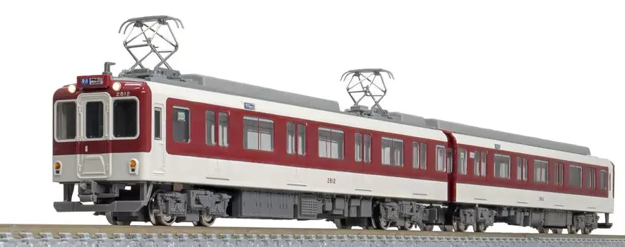 Зеленый Макс N-образный поезд серии Kintetsu 2800 Nagoya Line 2812, базовый набор для формирования с электроприводом 31921, модель поезда из 2 вагонов