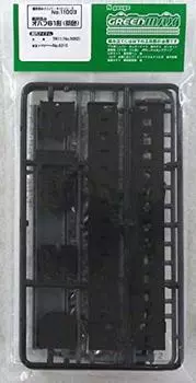 Зеленый набор датчиков Max N Ohafu 61 Type Brown 11003 Железнодорожная модель пассажирского вагона Предварительно окрашенный