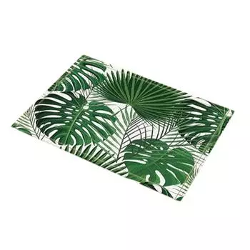 Зеленый современный нескользящий коврик для ванной из полиэстера для мягкого и удобного нескользящего коврового покрытия