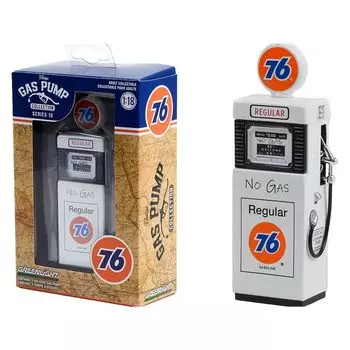 зеленый свет 1/18 Wayne 505 газовый насос соединение 76 GREENLIGHT газовый насос соединение 76 No Gas диорама мини-миниатюра автомобиля [продукт]