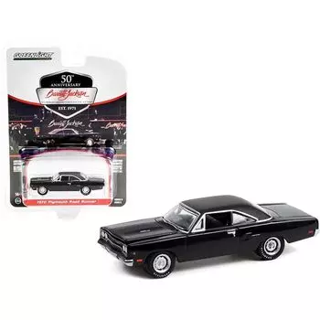 зеленый свет 1/64 plymouth road runner 1970 черный Greenlight Plymouth Road Runner мини-автомобиль [продукт]