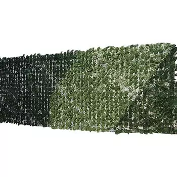 Зеленый Зеленый 3 м x Мягкая сетка Приватность Лист Искусственная Солнцезащита от ottostyle.jp Забор, Штора, Прибл.. 1м, Тип, Экран, Забор, Зелень, [Темно-зеленый/Набор 2]