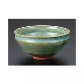 Зелёная хрустальная чаша для матча x Японская коммерческая форма Киото [12,5 6,5 см] Рестораны, гостиницы, столовые приборы, рестораны,