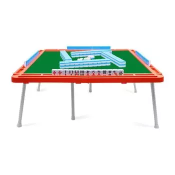 ZEMUS складной малый стол для маджонга с набором плиток для маджонга легкий стол для маджонга