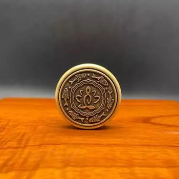 Zen Buddha Fidget Spinner СДВГ Hand Spinner Антистрессовые игрушки для снятия стресса и беспокойства Подарки для взрослых EDC Fidget Toys бронзовый
