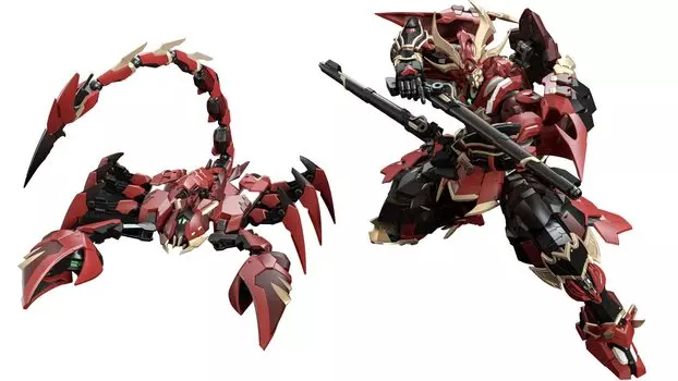 ZEN Of Collectible CD 08 Gosatsu painted movable figure PVC&ABS&alloy красный