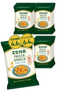 ZENB Хрустящие твердые макаронные изделия из фасоли, закуски, 20 пакетиков Углеводы Углеводная пищевая замена для питания во время Удовлетворение вашего Когда чувство Ешьте Закуска