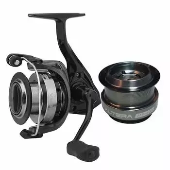 Zenith Okuma ALTERA Универсальная спиннинговая катушка с мелкой канавкой алюминиевой шпули ATE-40PLUS чёрный