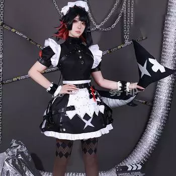 Zenless Zone Zero Эллен Джо Косплей Костюм Униформа Парик Аниме Хэллоуин Костюмы Маскарад Женщины Игра XS