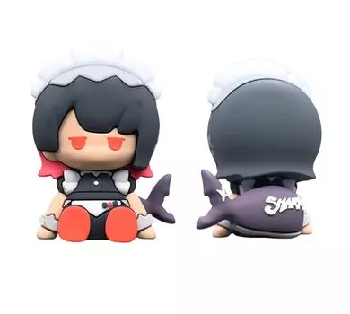 Zenless Zone Zero Статуя Алана Джо Милая Акула Девушка Украшения Товары Moe Игровые Товары Подарок Подарок День Рождения Хэллоуин Рождество