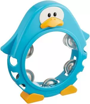 Zenon Bambina Tambourine Penguin Blue Made in Japan BTB-PEBL