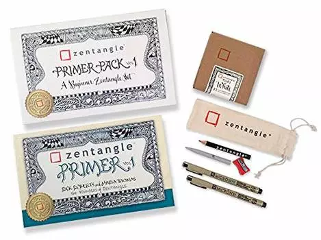 Zentangle Primer Pack Vol 1 Отличный вводный набор для начинающих. Отличный подарок для энтузиастов.