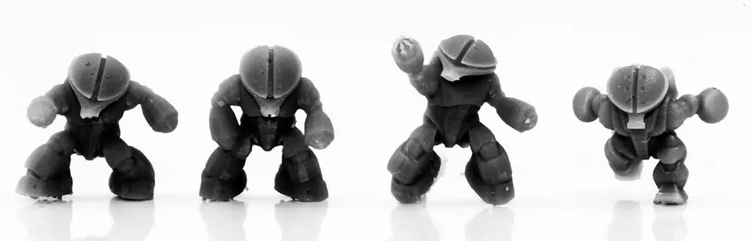 Zeon Army Mobile Suit Acguy Resin Kit of 1/1700 MSM-04 (Set 4) серый