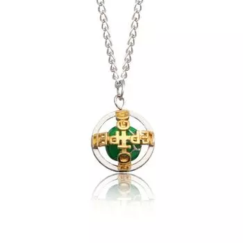 Zeppeli Julius Caesar Rotating Iron Ball Pendant Necklace For Cosplay Daily Wear