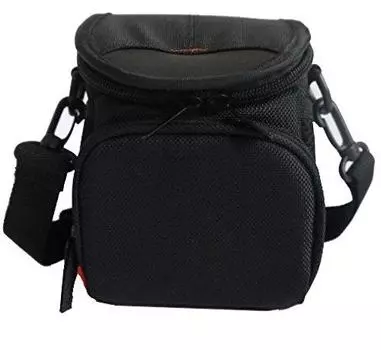 Зеркальная камера Washodo Panasonic LUMIX Холст Вмещает два Рекомендовано для Черная сумка DMC-GM5, ткань, линзы, Легкий? Прочный? Стильно!