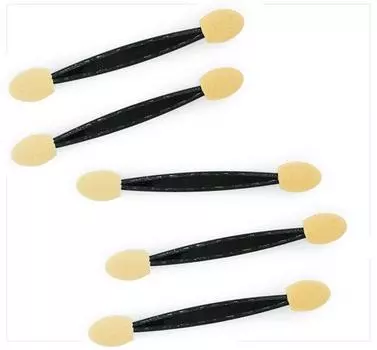 Зеркальная кисть для пудры, 40 шт. для блестящих ногтей, хромированная зеркальная пудра для ногтей, инструмент для дизайна ногтей, двухсторонняя губка, кисти