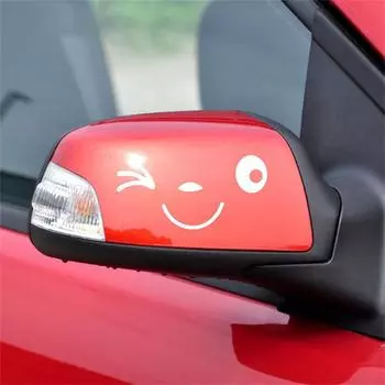 Зеркальная наклейка прочная универсальная яркая автомобильная фурнитура наклейки на кузов автомобиля водонепроницаемые и солнцезащитные креативные чёрный