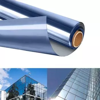 Зеркальная пленка для конфиденциальности, светоотражающая 1 шт., легко устанавливается 50cm x 100cm