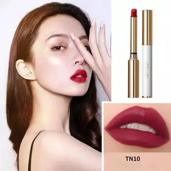 Зеркальная стойкая помада, увлажняющая, пухлая, яркая помада, которую нелегко размазать.