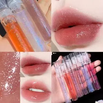 Зеркальное увлажнение Стеклянный блеск для губ Блеск для губ Увлажнение и увлажнение Глазурь для губ Бальзам для губ Масло для губ Бальзам для губ Водостойкая помада Стойкий макияж