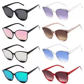 Зеркальные женские солнцезащитные очки, поляризованные очки UV400, металлические женские солнцезащитные очки Oculos Cat Eye, винтажные популярные классические аксессуары 7